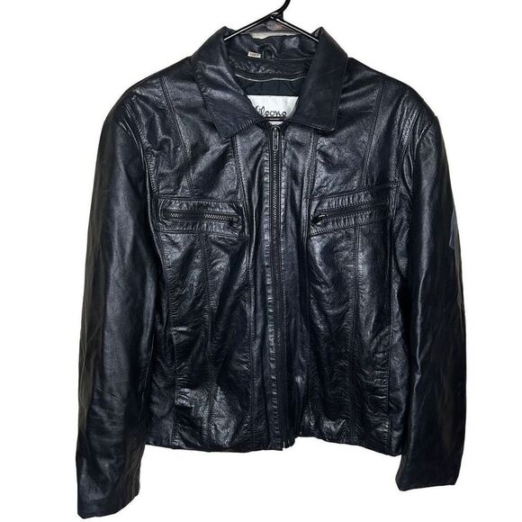 Vintage Wilsons Leather Jacket 42 - Picture 1 of 5